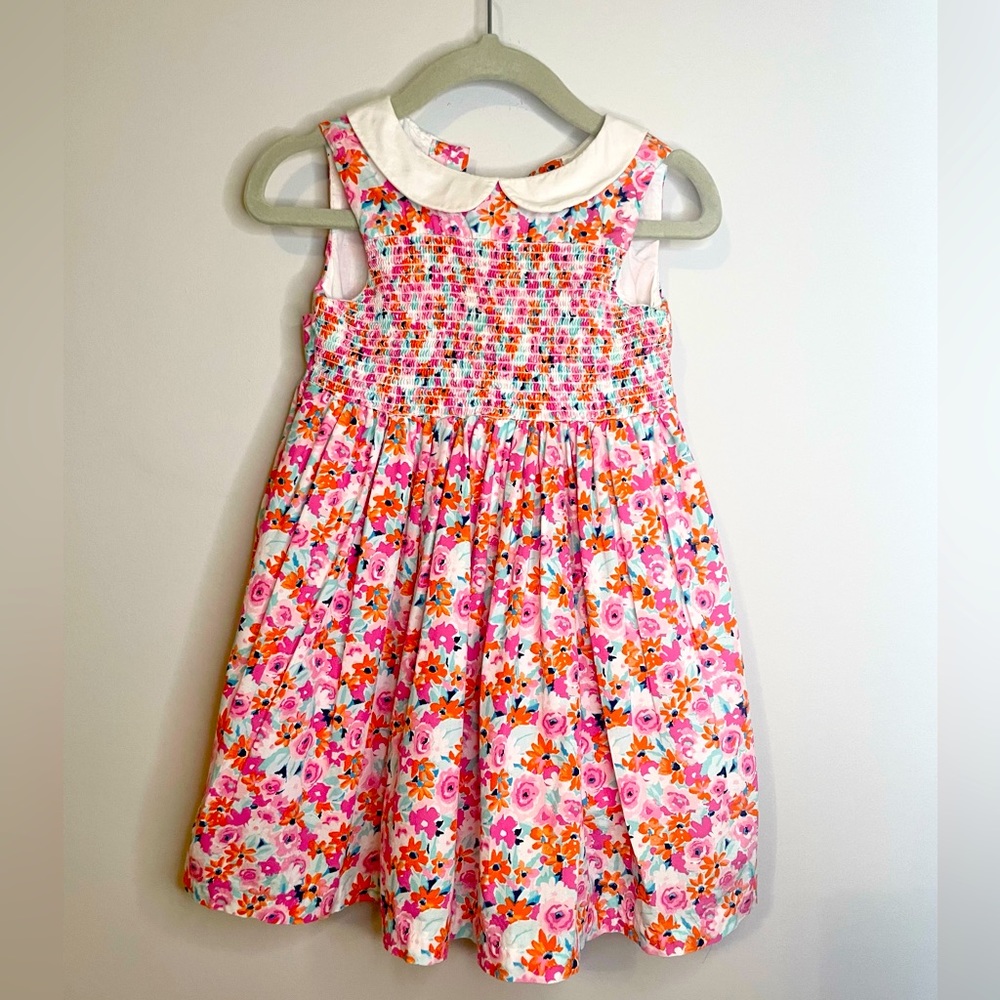 Jannie and Jack floral sundress . 12-18 month.